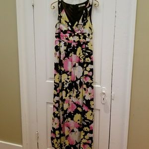 Old Navy floral maxi dress
